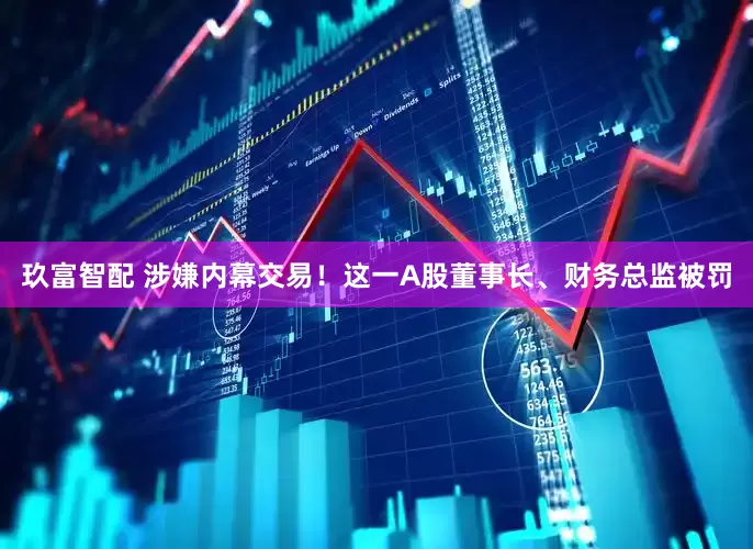 玖富智配 涉嫌内幕交易！这一A股董事长、财务总监被罚